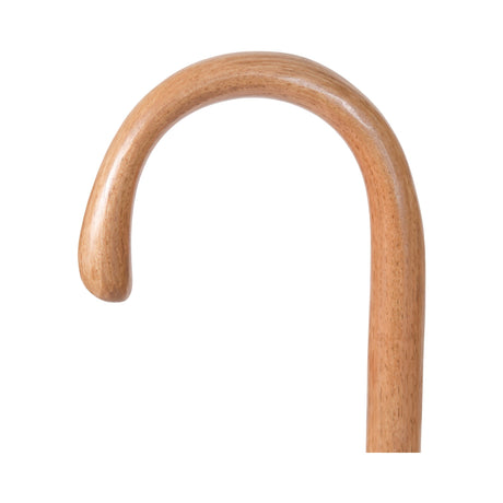 Round Handle Cane Brazos Twisted Wood 37 Inch Height Tan Oak - BeHope