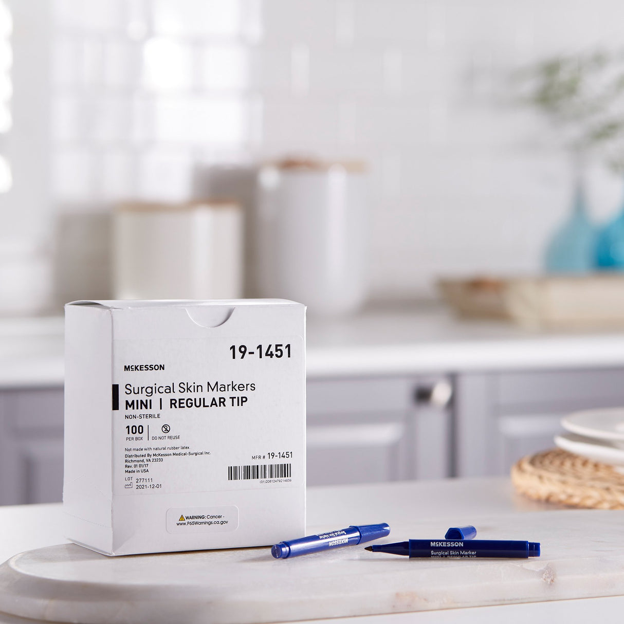 Skin Marker McKesson Prep-Resistant Gentian Violet Ink NonSterile Mini Regular Tip - BeHope