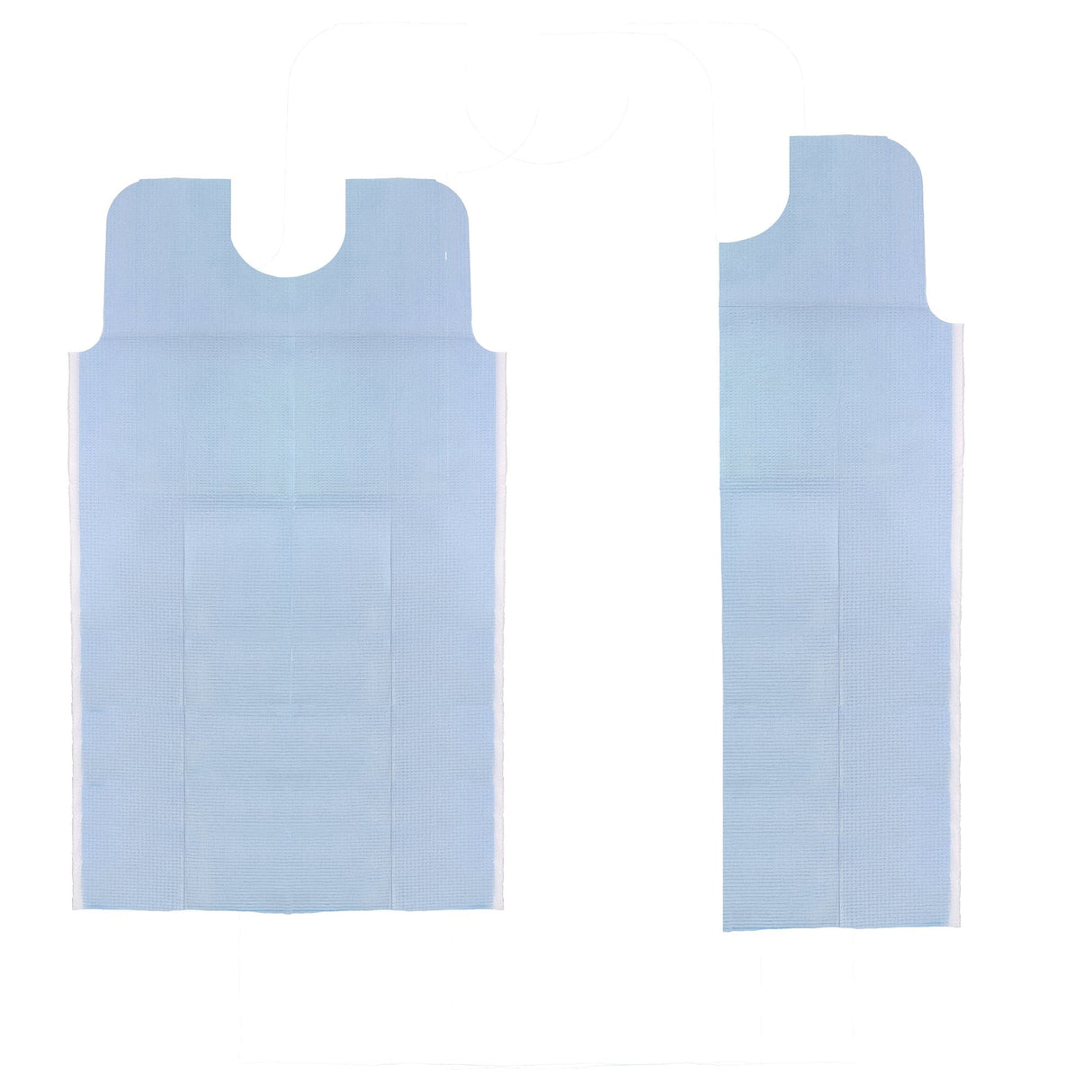 Dental Bib Tidi® 29 X 42 Inch Blue - BeHope