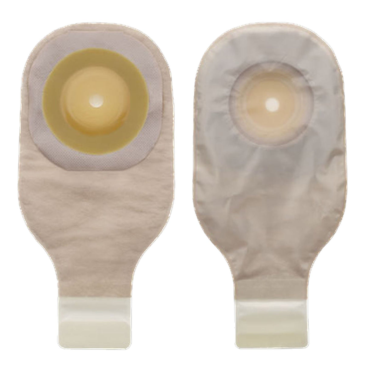 Colostomy Pouch Premier™ One-Piece System 12 Inch Length Convex, Trim to Fit Up to 2 Inch Stoma Drainable - BeHope