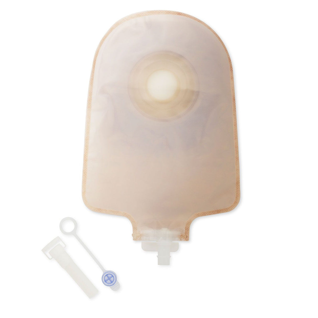 Urostomy Pouch Premier™ One-Piece System 9 Inch Length 3/4 Inch Stoma Drainable - BeHope