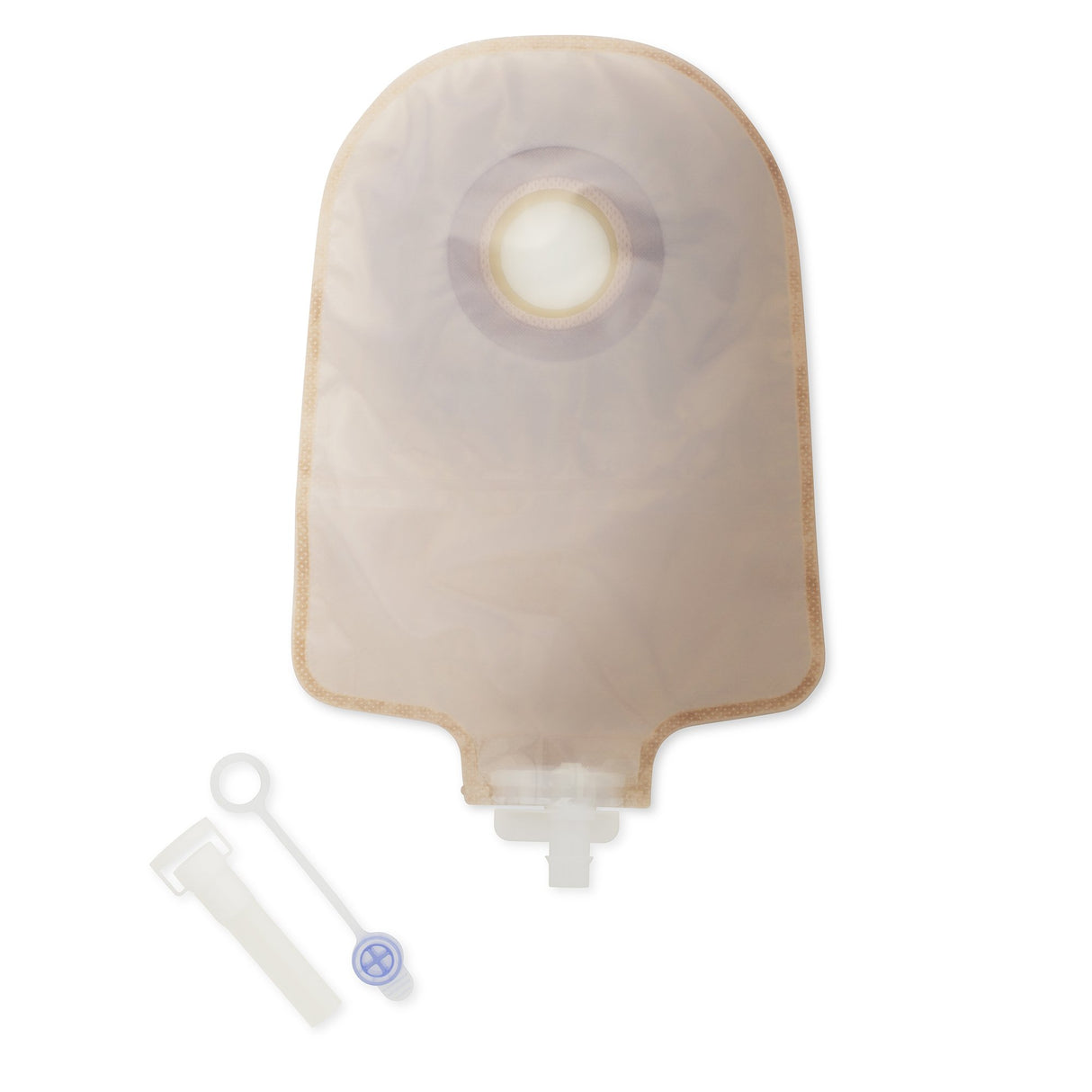 Urostomy Pouch Premier™ One-Piece System 9 Inch Length 7/8 Inch Stoma Drainable - BeHope