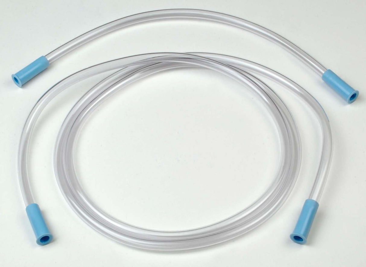 Suction Tubing Kit Gomco® Clear 1/4 Inch I.D. 15 Inch Length / 6 Foot Length PVC Sterile - BeHope