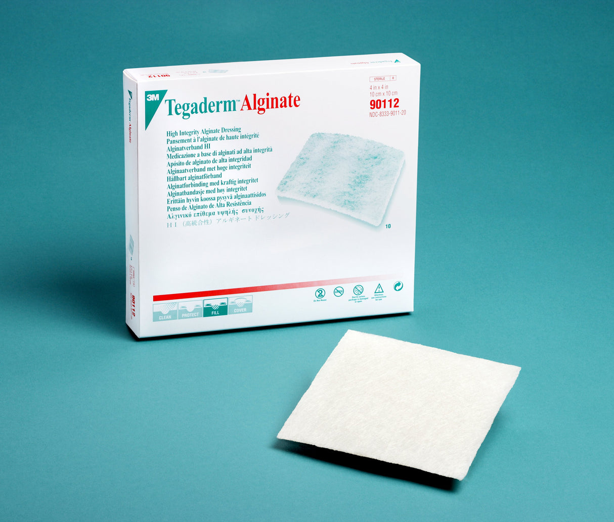 Alginate Dressing 3Mâ„¢ Tegadermâ„¢ High Integrity 4 X 4 Inch Square - BeHope