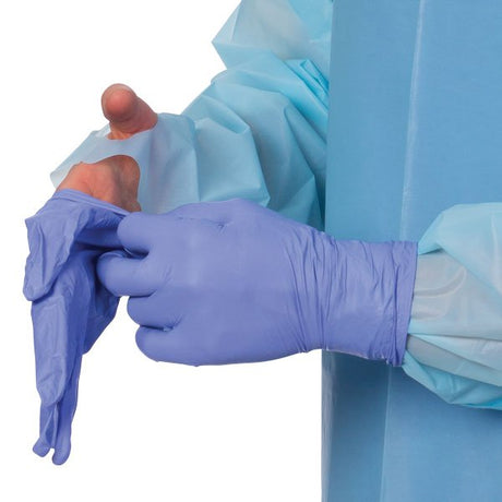 Protective Procedure Gown Premier Pro™ One Size Fits Most Blue NonSterile Not Rated Disposable - BeHope
