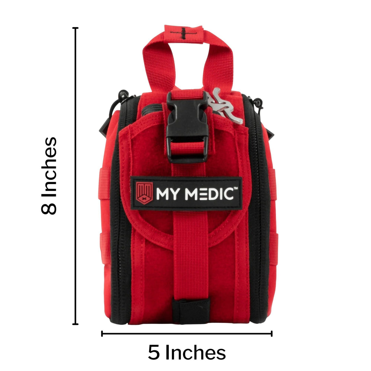 Trauma First Aid Kit My Medic™ TFAK Red Nylon Bag - BeHope