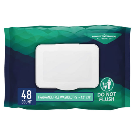 Personal Cleansing Wipe Prevail® Soft Pack Unscented 48 Count - BeHope