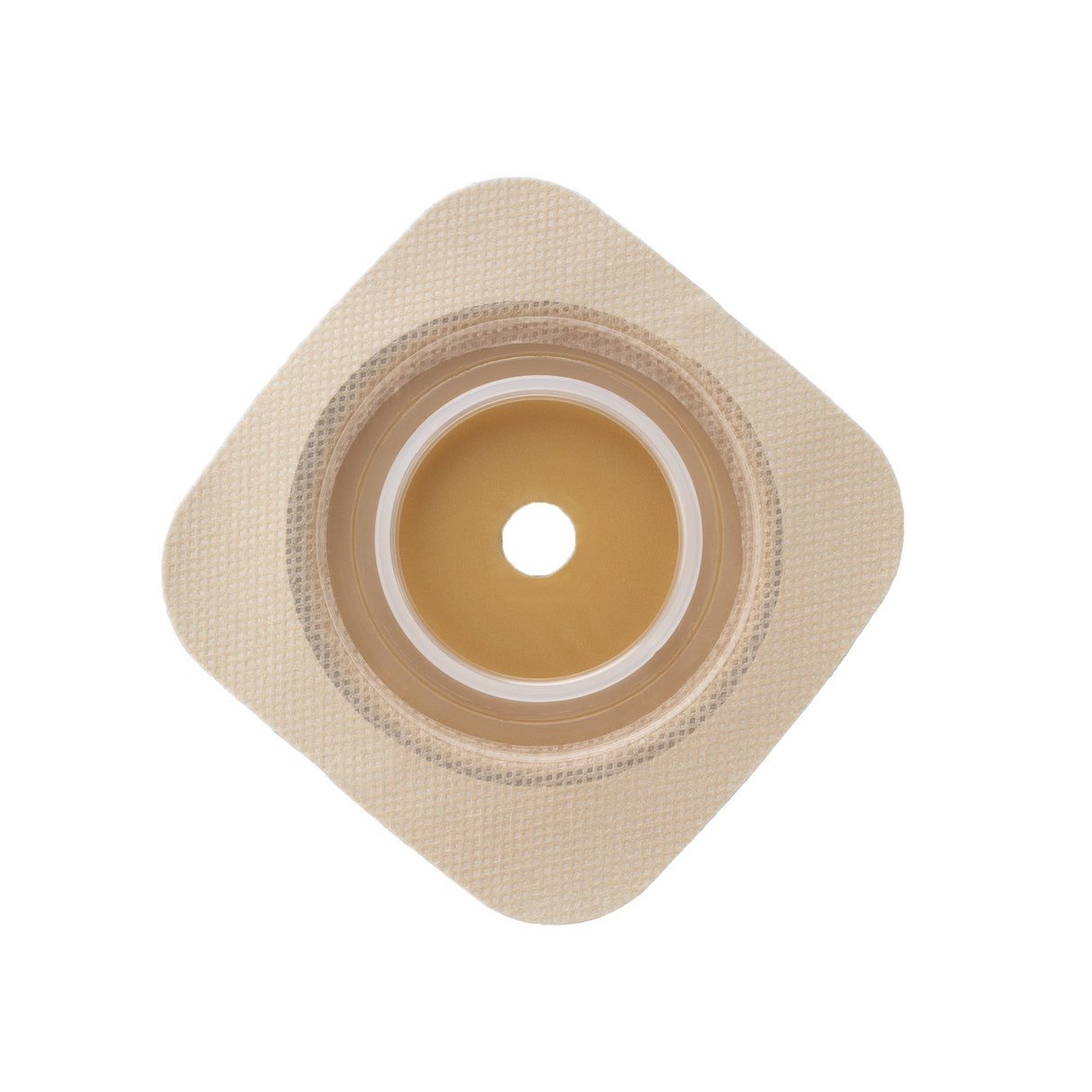 Ostomy Barrier Sur-Fit Natura® Trim to Fit, Standard Wear Stomahesive® Adhesive 45 mm Flange Sur-Fit® Natura® System Hydrocolloid Up to 1 to 1-1/4 Inch Opening 4 X 4 Inch - BeHope