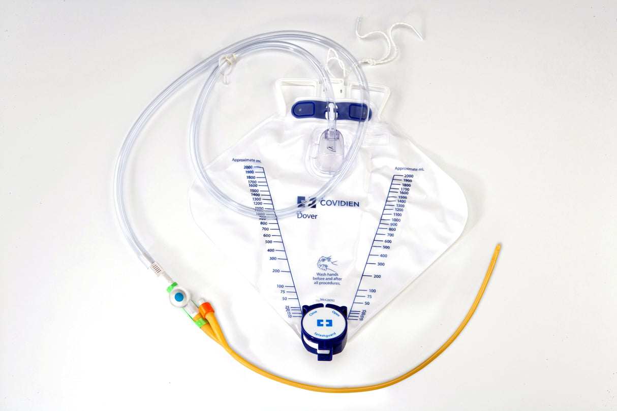 Indwelling Catheter Tray Curity™ Ultramer™ 2-Way Foley 14 Fr. 5 cc Balloon Latex - BeHope