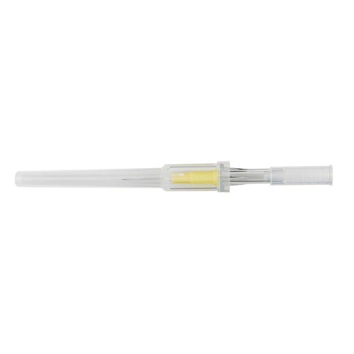Peripheral IV Catheter Angiocath™ 24 Gauge 3/4 Inch FEP Polymer Straight Hub Non Blood Control Non-Safety - BeHope
