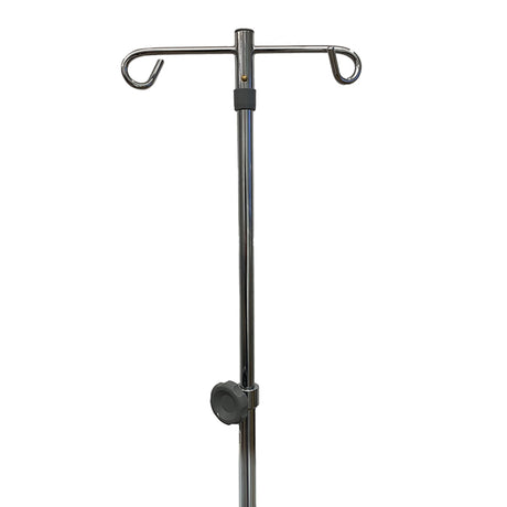 IV Stand Floor Stand 2 Hooks 5 Legs with Casters - BeHope