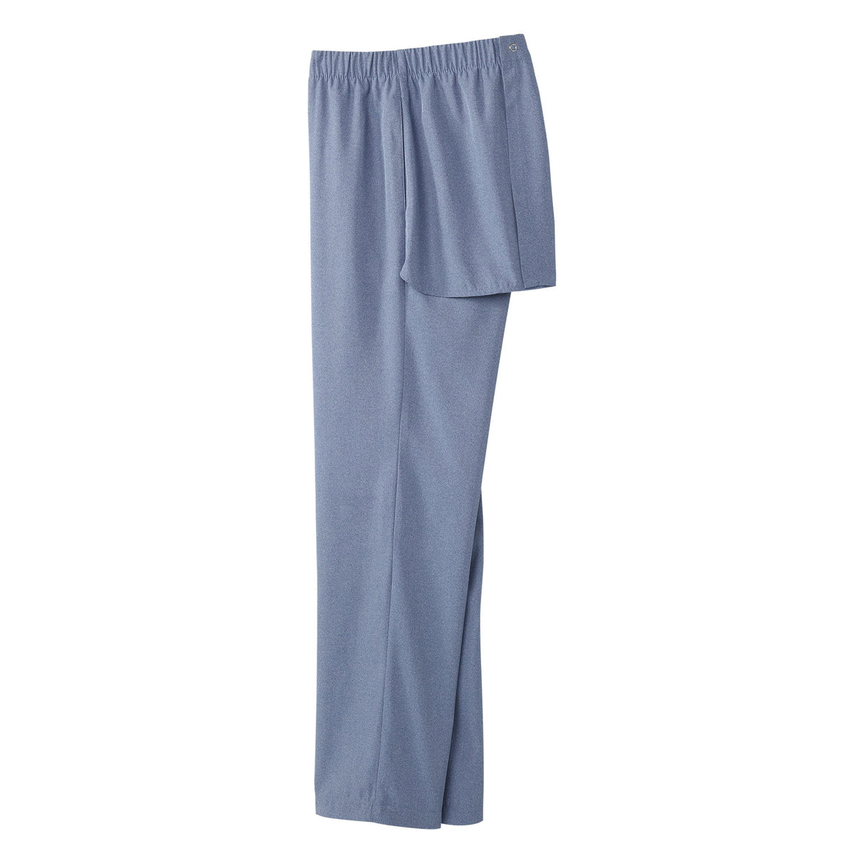 Adaptive Pants Silverts® Open Back Small Heather Chambray Blue Female - BeHope