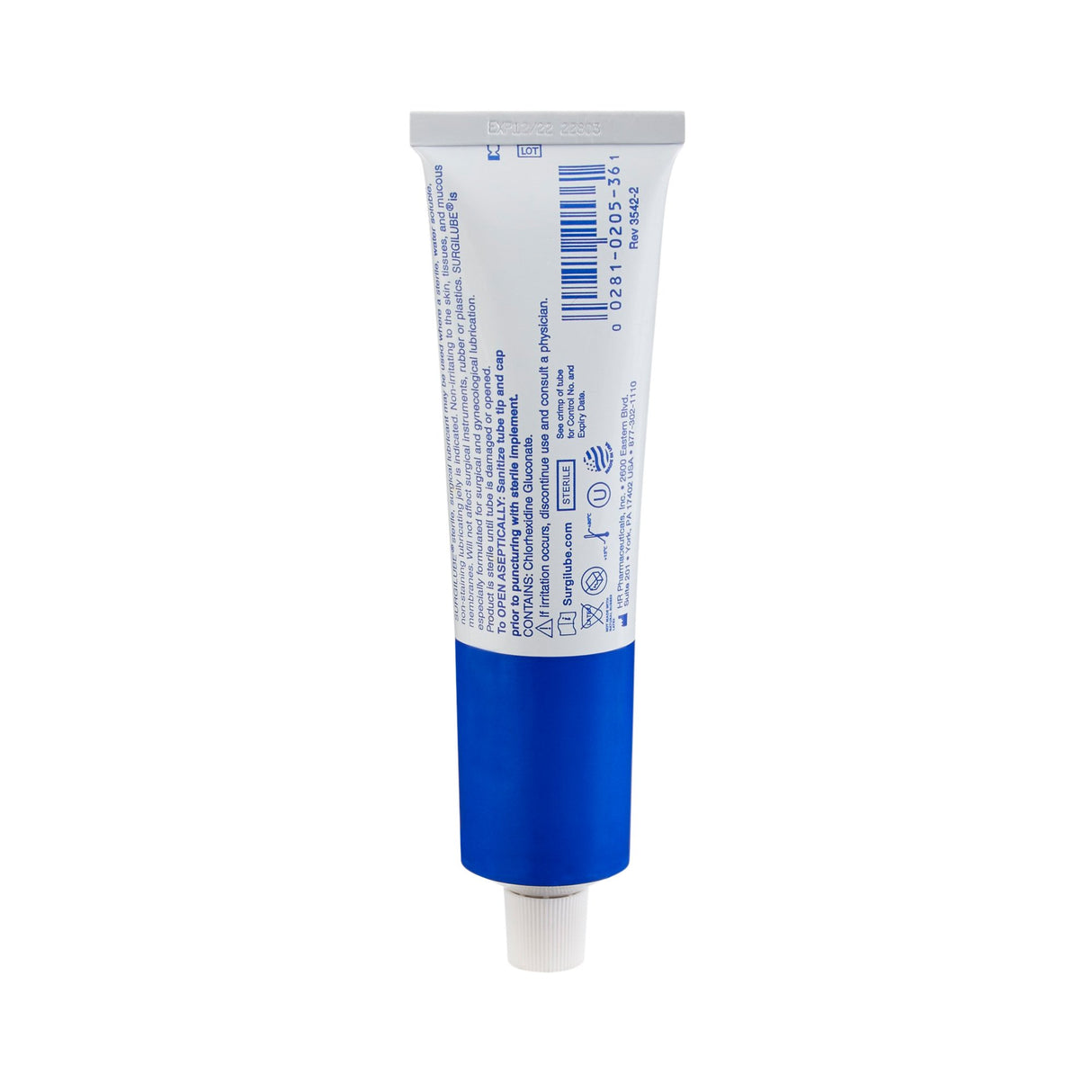 Lubricating Jelly - Carbomer free Surgilube® 4.25 oz. Tube Sterile - BeHope