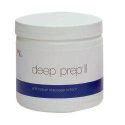 Massage Treatment Deep Prep® II 15 oz. Jar Unscented Cream - BeHope