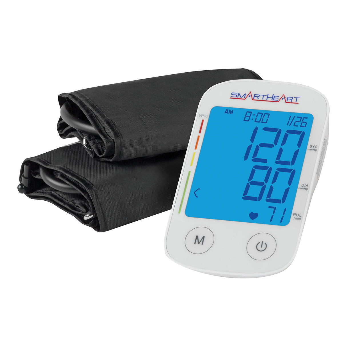 Home Automatic Digital Blood Pressure Monitor Veridian Multiple Sizes Nylon Cuff 22–30 cm to 30–42 cm Desk Model - BeHope