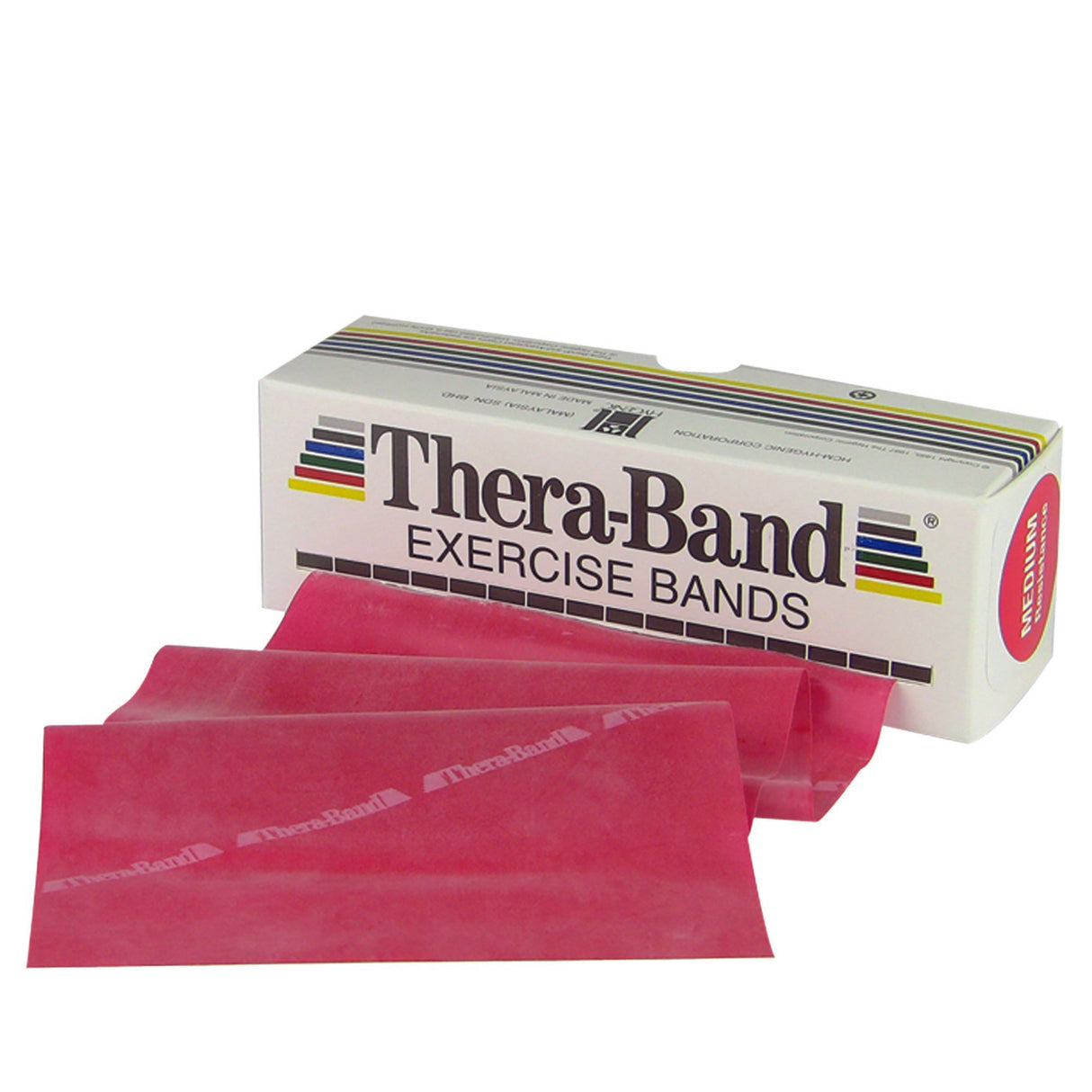 Exercise Resistance Band TheraBand® Red 5 Inch X 6 Yard Medium Resistance - BeHope