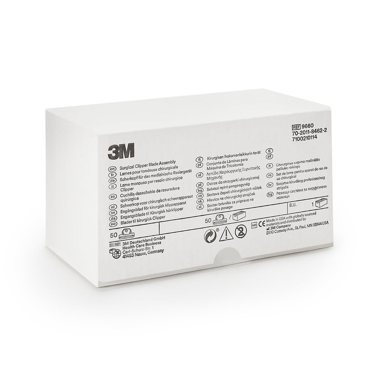 Surgical Clipper Blade 3M™ For 3M™ 9661 Surgical Clipper NonSterile - BeHope