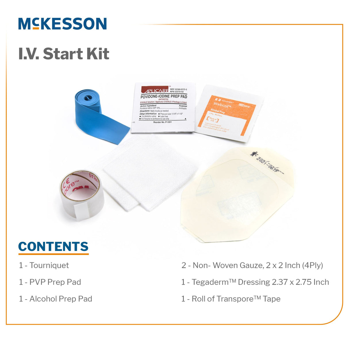 IV Start Kit McKesson Sterile - BeHope