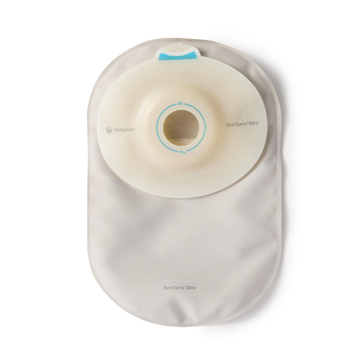 Ostomy Pouch SenSura® Mio Convex One-Piece System 8-1/4 Inch Length, Maxi Soft Convex, Pre-Cut 1 Inch Stoma Closed End - BeHope