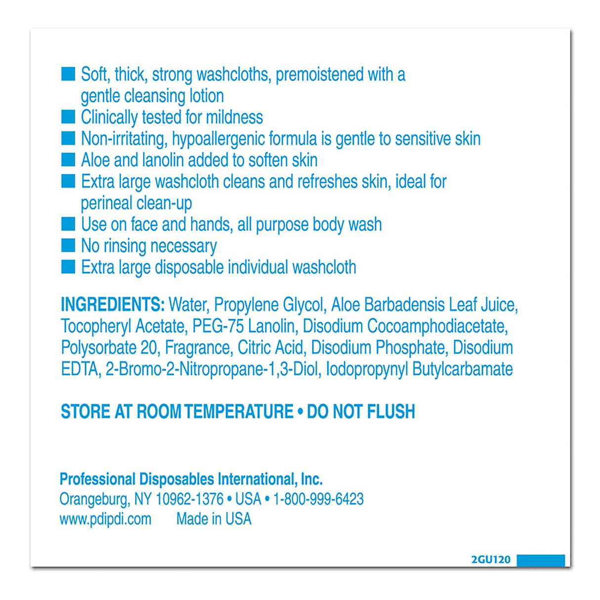 Skin Cleansing Towelette Hygea® Individual Packet Scented 400 Count - BeHope