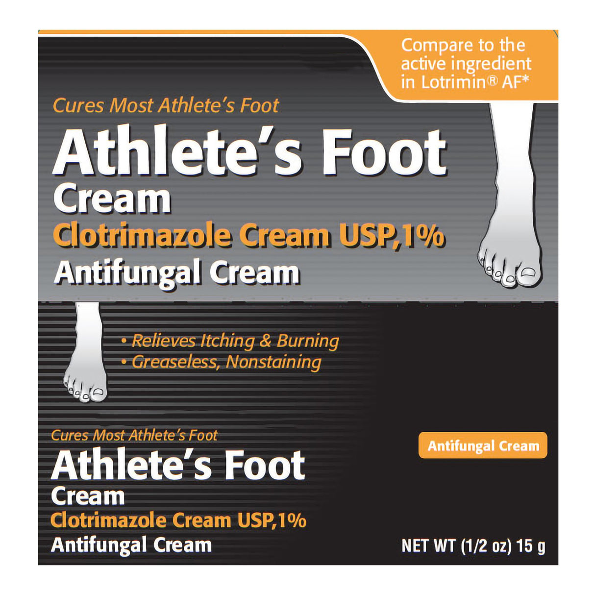 Antifungal 1% Strength Cream 1 oz. Tube - BeHope