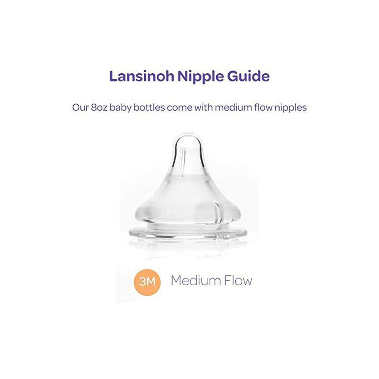 Baby Bottle Lansinoh® 8 oz. Polypropylene - BeHope