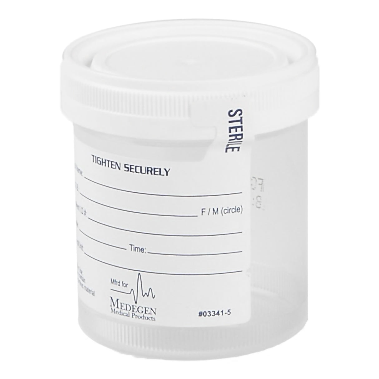 Specimen Container Vollrath Screw Cap Sterile for Pneumatic Tube Systems - BeHope