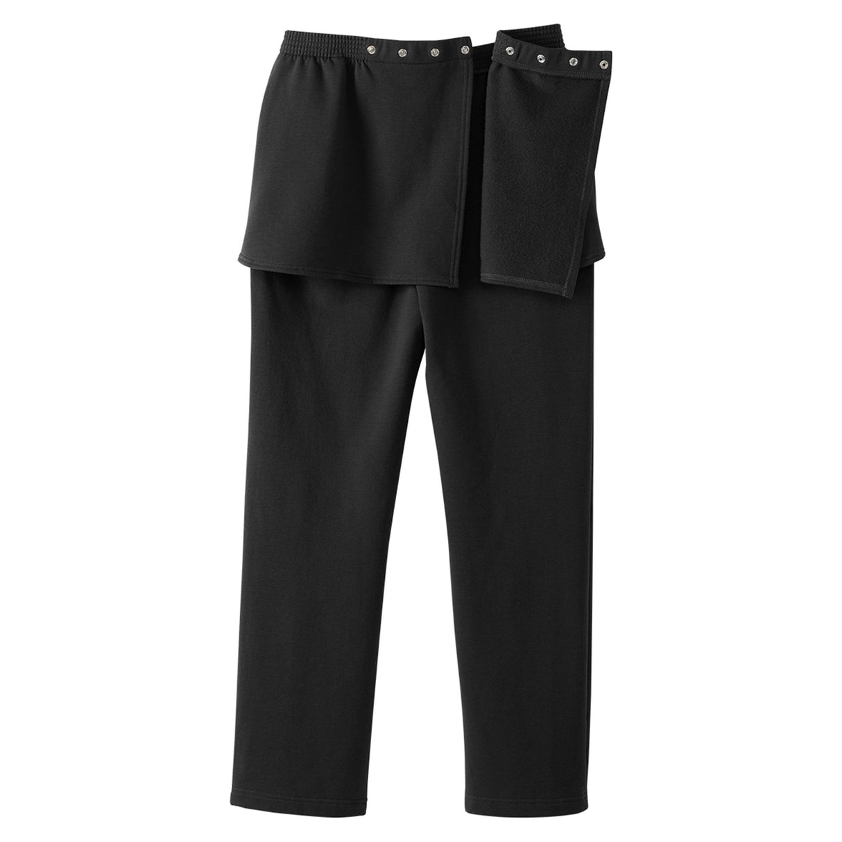 Adaptive Pants Silverts® Open Back Large Black Female - BeHope