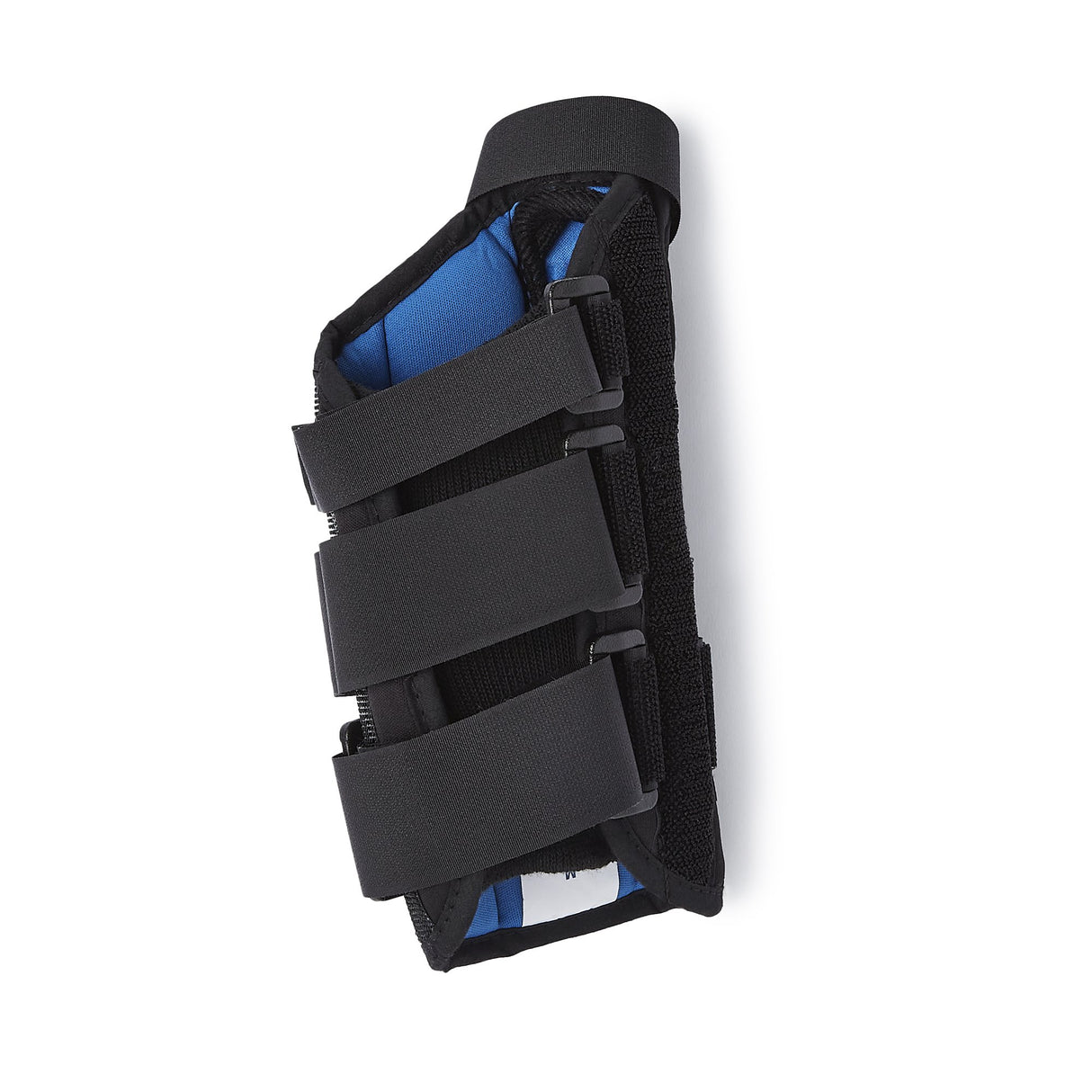 Wrist Brace with Abducted Thumb ProCare® ComfortFORM™ Aluminum / Foam / Spandex / Plastic Left Hand Black Medium - BeHope
