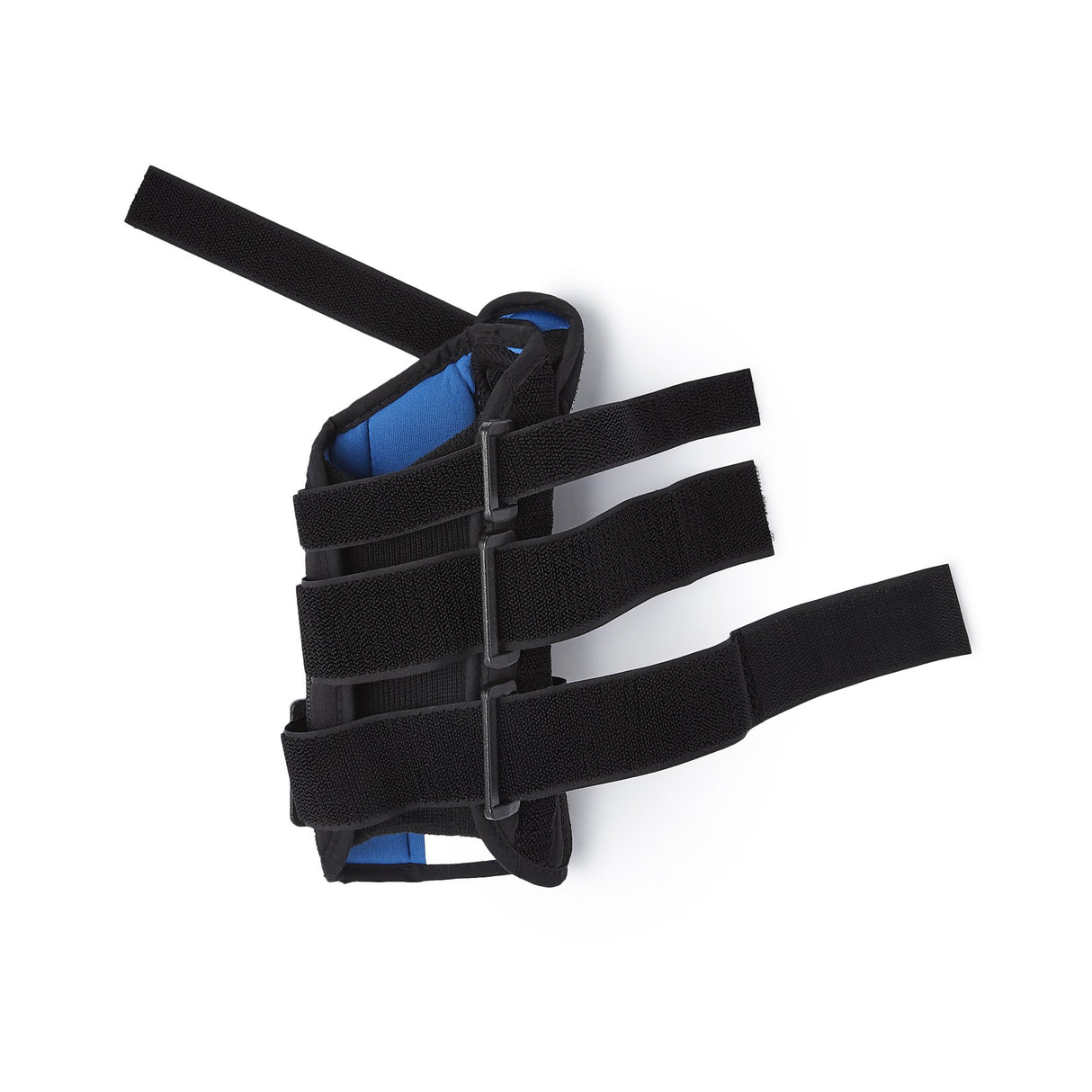 Wrist Brace with Abducted Thumb ProCare® ComfortFORM™ Aluminum / Foam / Spandex / Plastic Left Hand Black Medium - BeHope