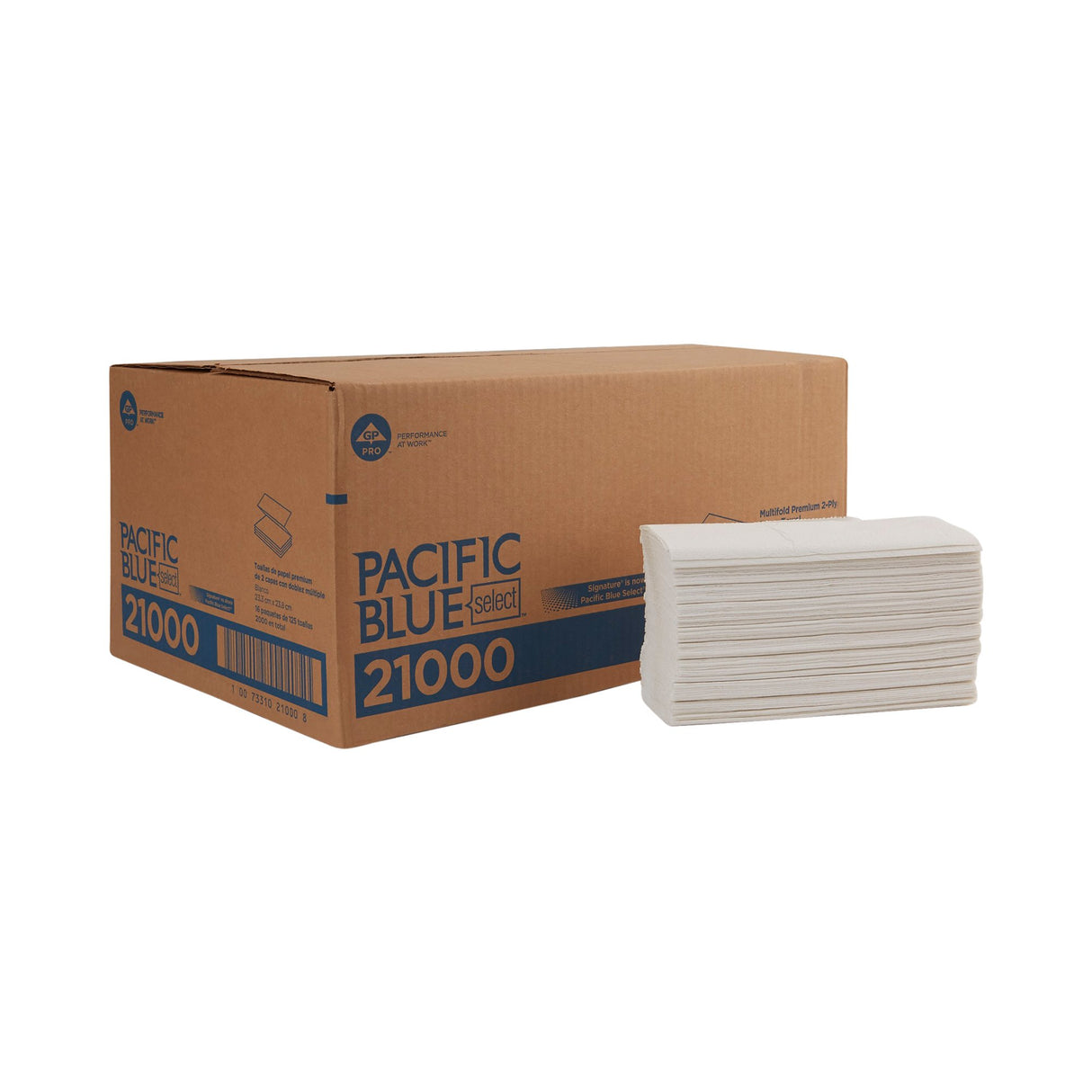 Paper Towel Pacific Blue Select™ Multi-Fold 9-1/4 X 9-1/2 Inch - BeHope
