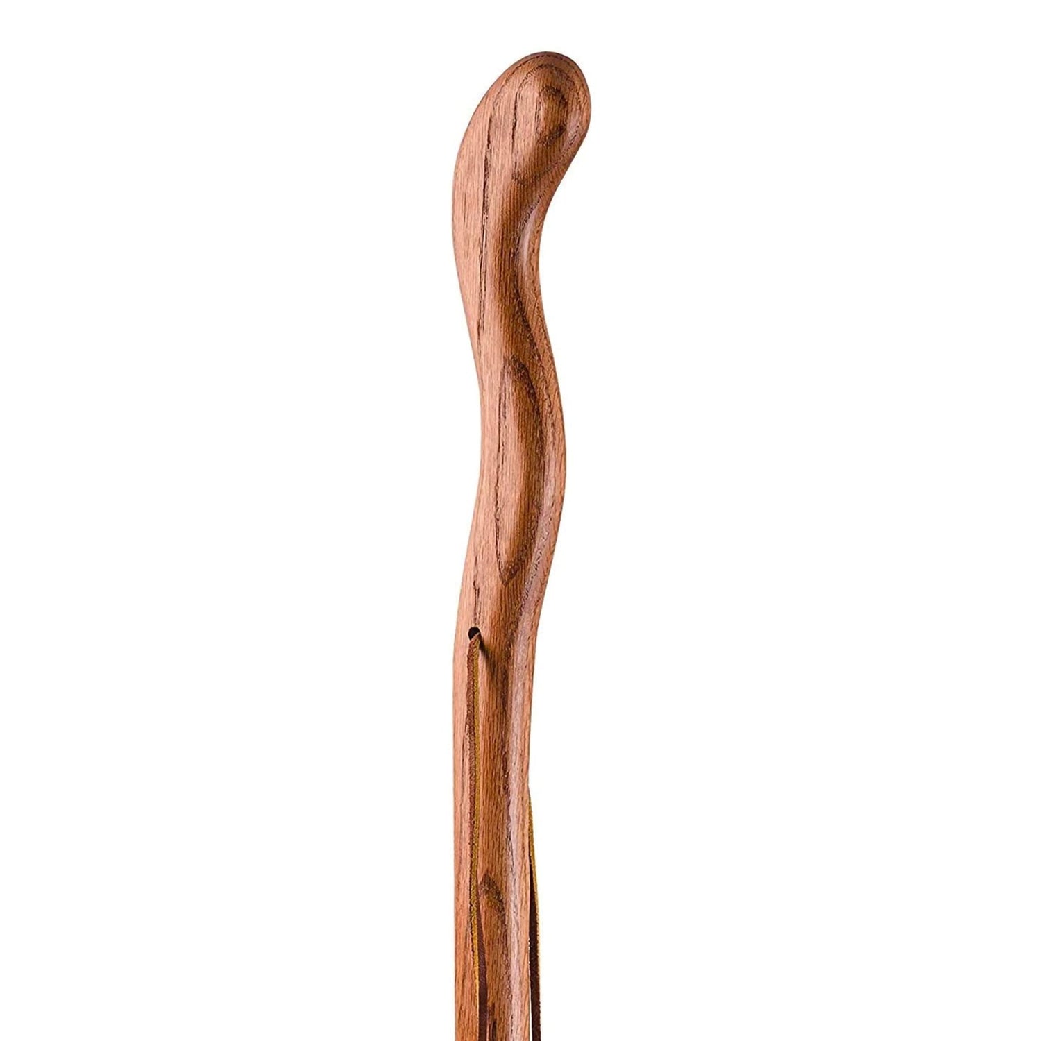 Walking Stick Brazos™ Twisted Fitness Walker Wood 48 Inch Height Tan - BeHope