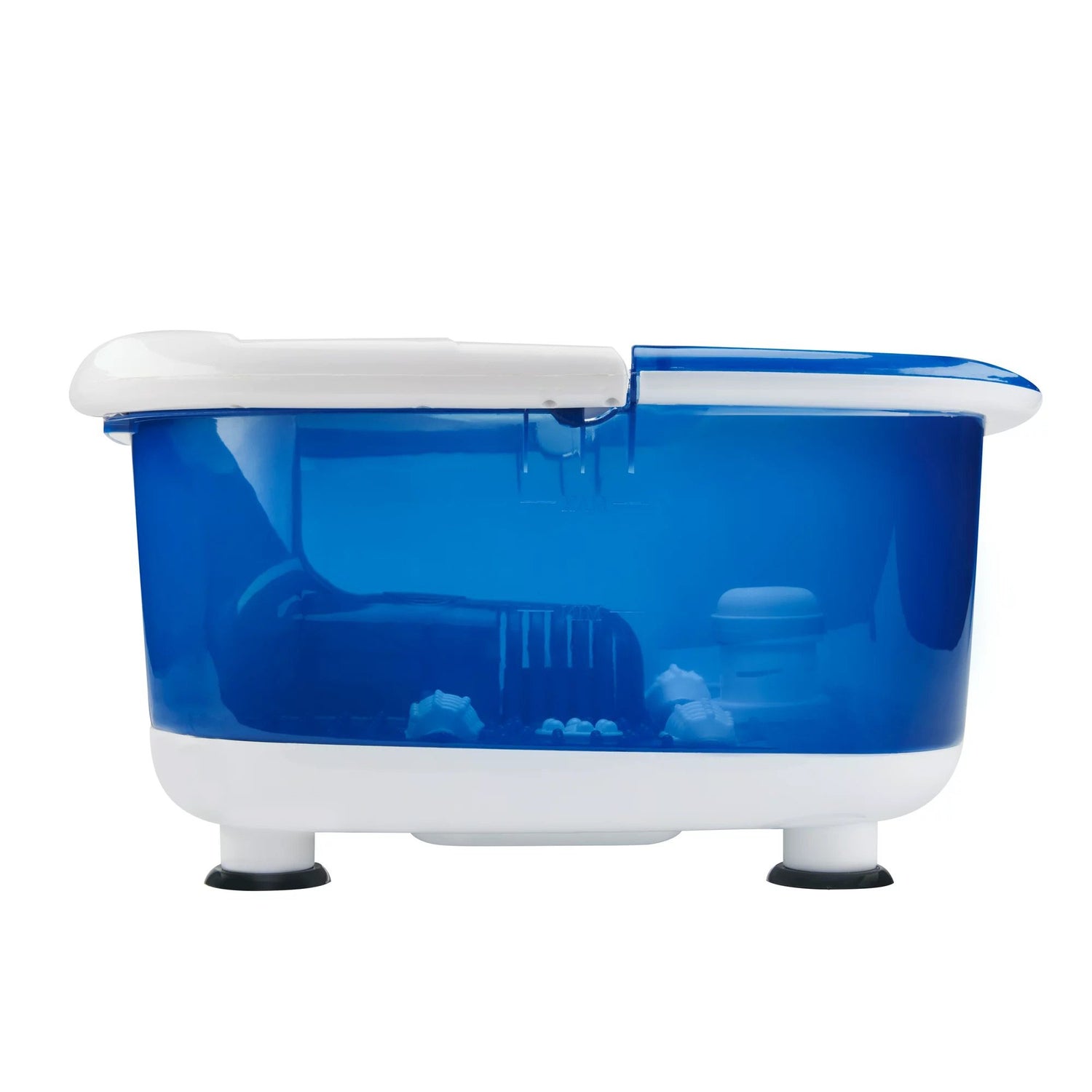 Foot Bath with Heat Boost HoMedics® Salt-N-Soak Pro Blue / White Plastic - BeHope