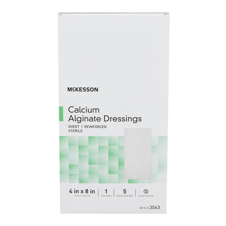 Alginate Dressing McKesson 4 X 8 Inch Rectangle - BeHope