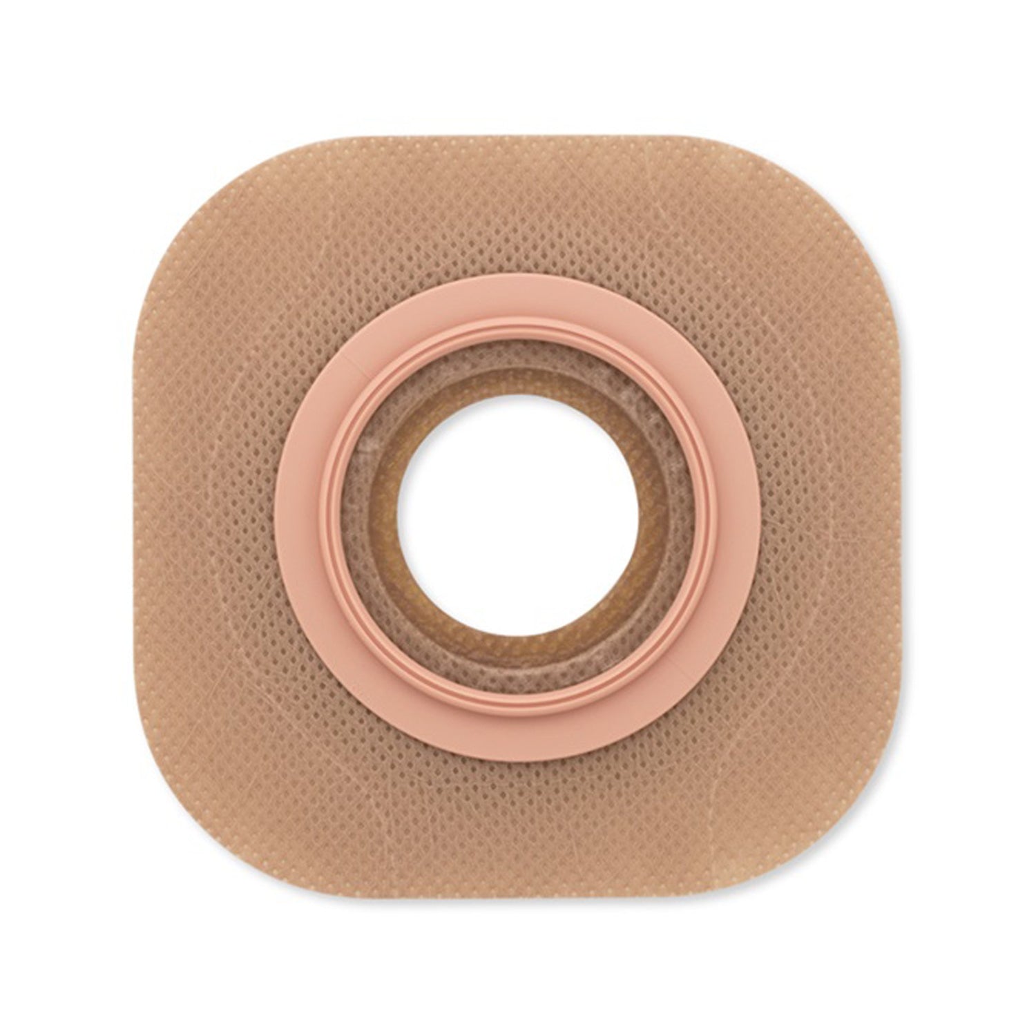 Ostomy Barrier FlexTend Trim to Fit, Extended Wear Without Tape 44 mm Flange Green Code System Hydrocolloid Up to 1-1/4 Inch Opening - BeHope