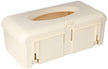 Glove Box Holder BD™ Horizontal Mounted 1-Box Capacity Ivory 4-1/4 X 7 X 12 Inch Plastic - BeHope