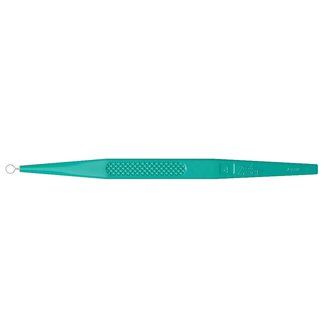 Dermal Curette Miltex® Stainless Steel Textured Handle Comfort Tool - BeHope