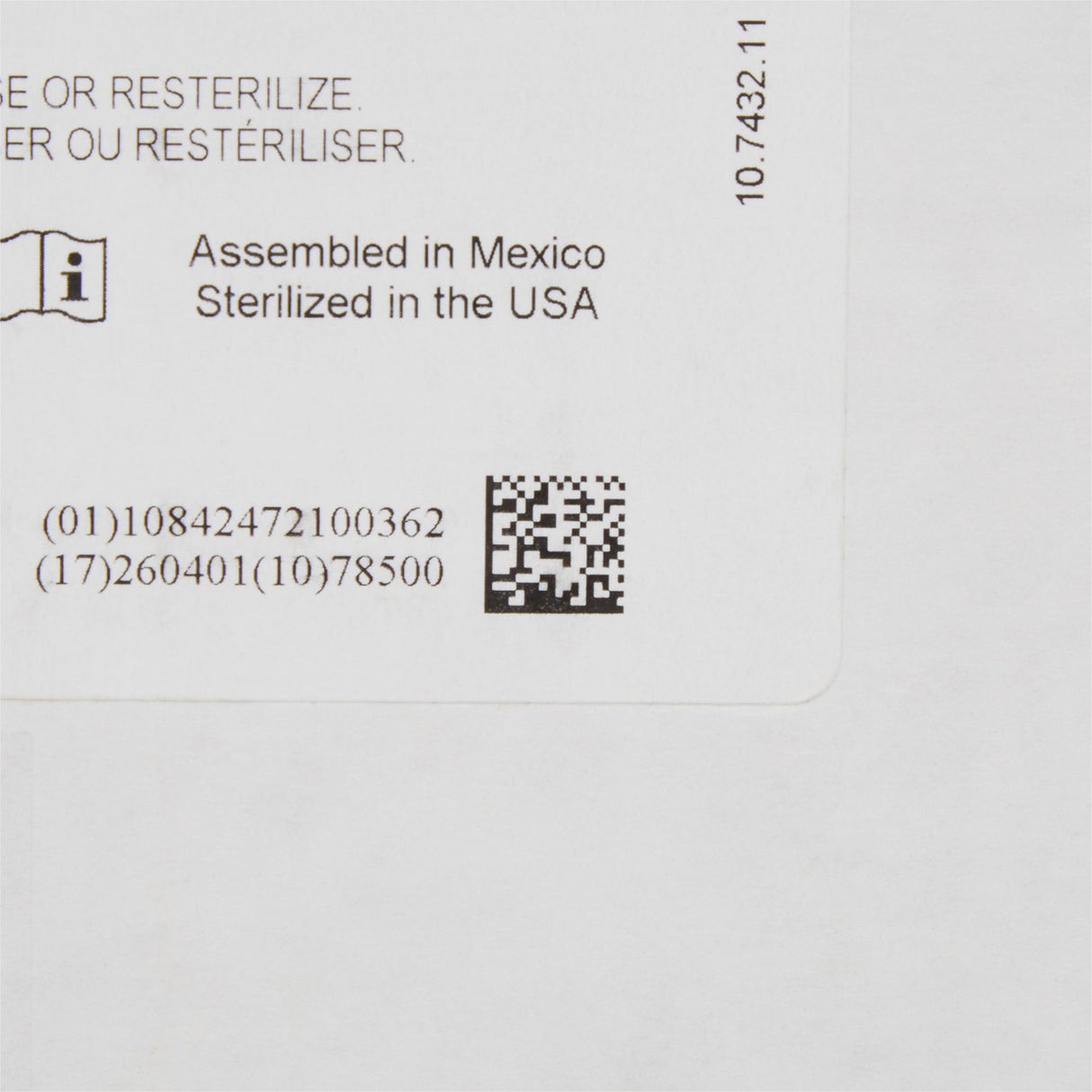 IV Extension Set McKesson Standard Bore 10 Inch Tubing 0.2 Micron Filter Sterile - BeHope