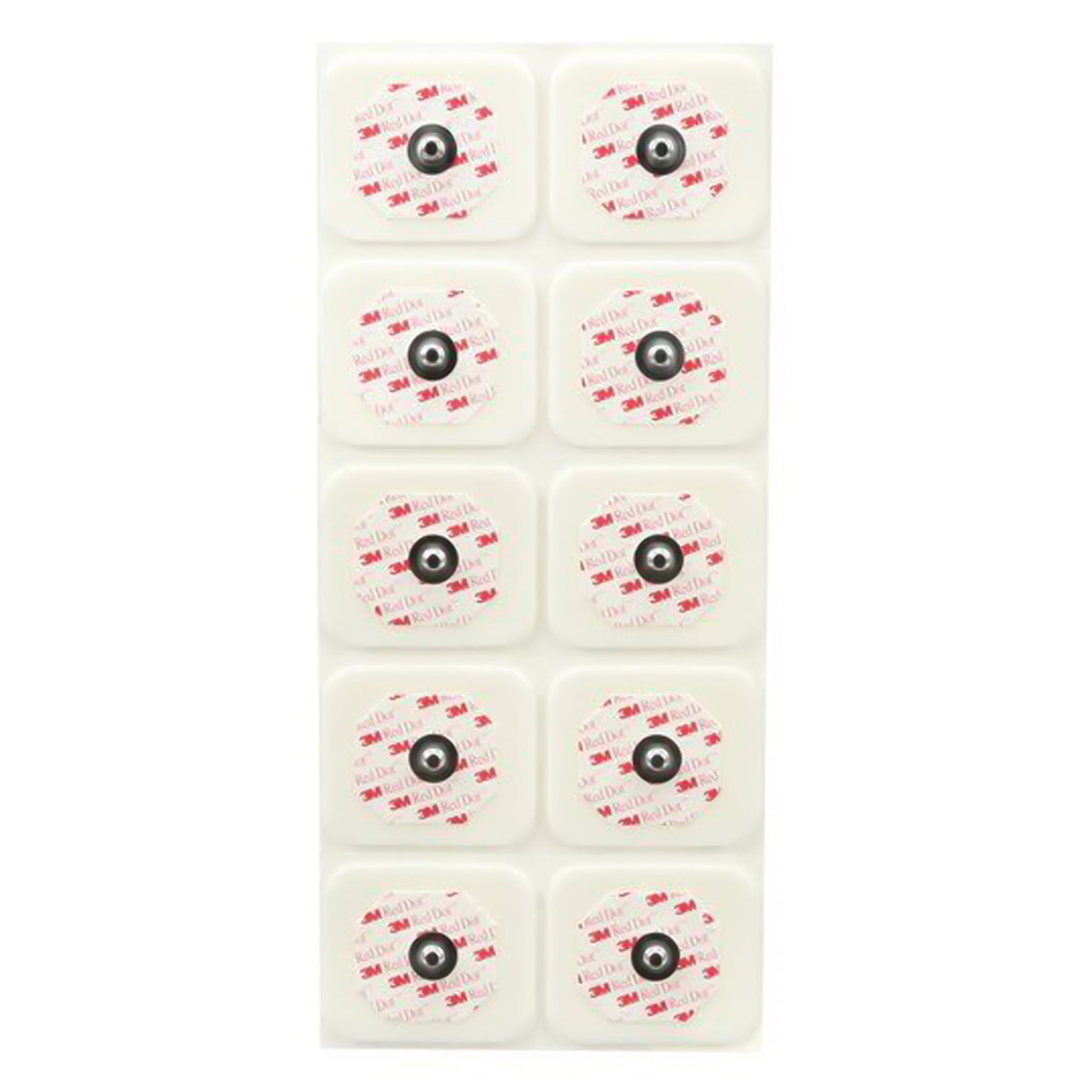 ECG Monitoring Electrode 3M Red Dot Snap Connector Sticky Gel Foam Backing Non-Radiolucent - BeHope