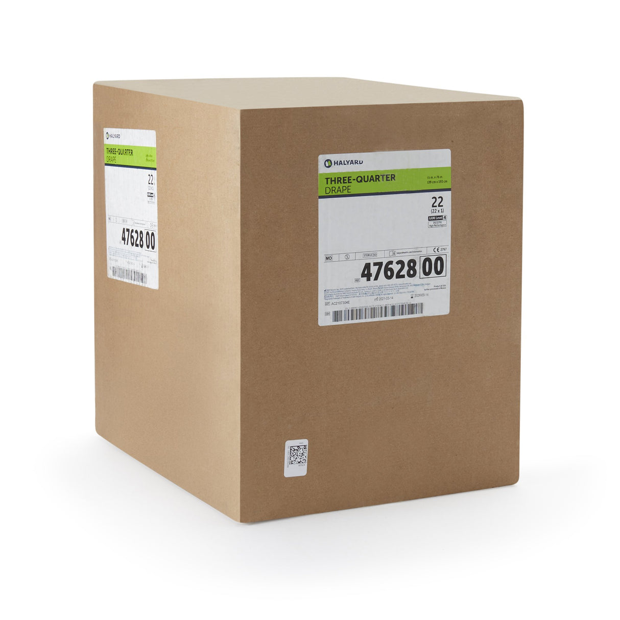 General Purpose Drape Halyard Three-Quarter Drape 55 W X 76 L Inch Sterile - BeHope