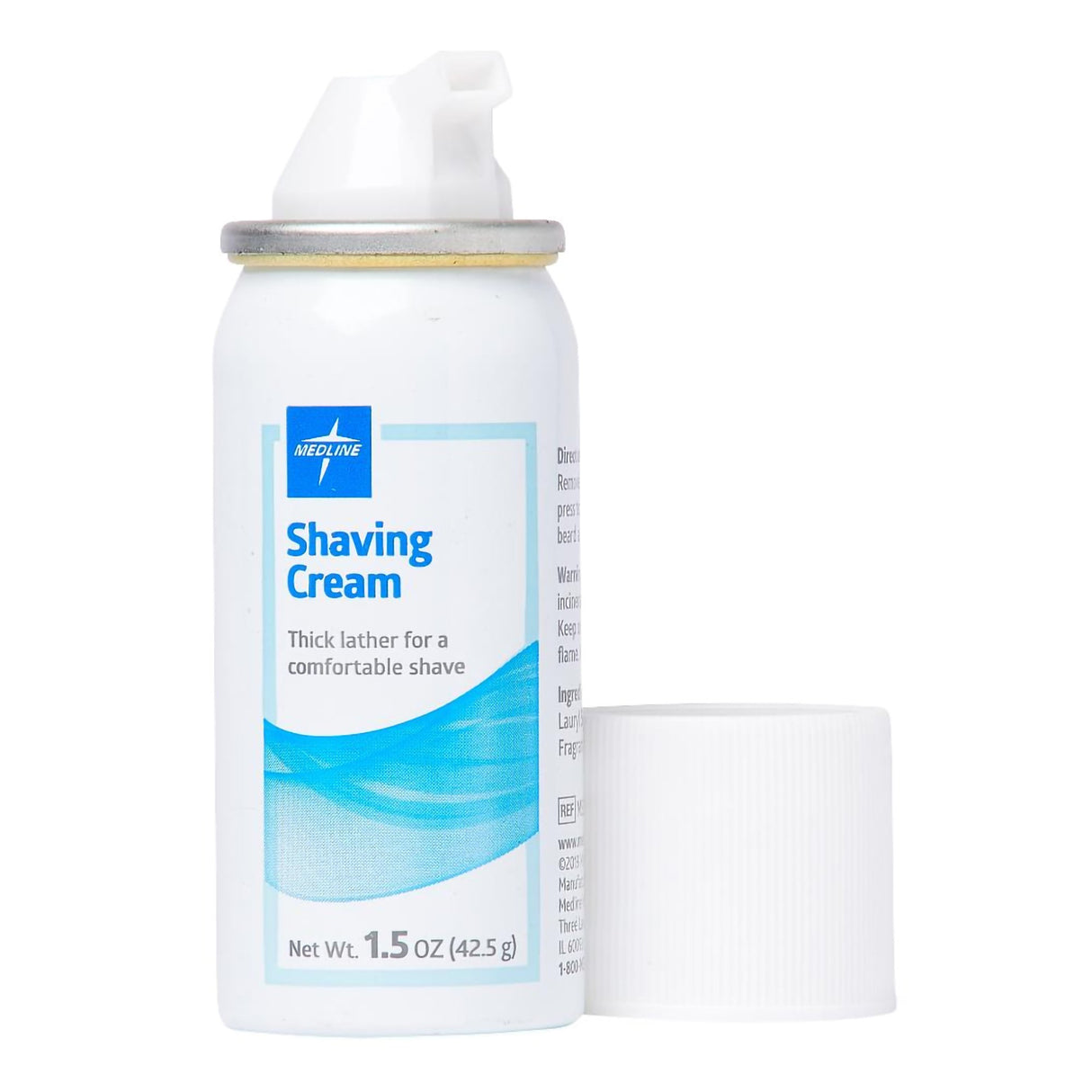 Shaving Cream Medline MedSpa Aerosol Can 1.5 oz. - BeHope