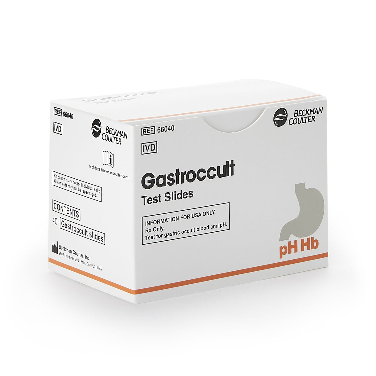 Cancer Screening Test Kit Gastroccult® Gastric Occult Blood and pH Test 40 Tests CLIA Waived - BeHope