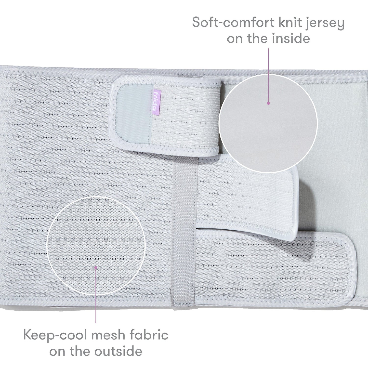 Abdominal Binder Fridababy® Small / Medium Adjustable Straps 29 to 46 Inch Waist Circumference Adult - BeHope