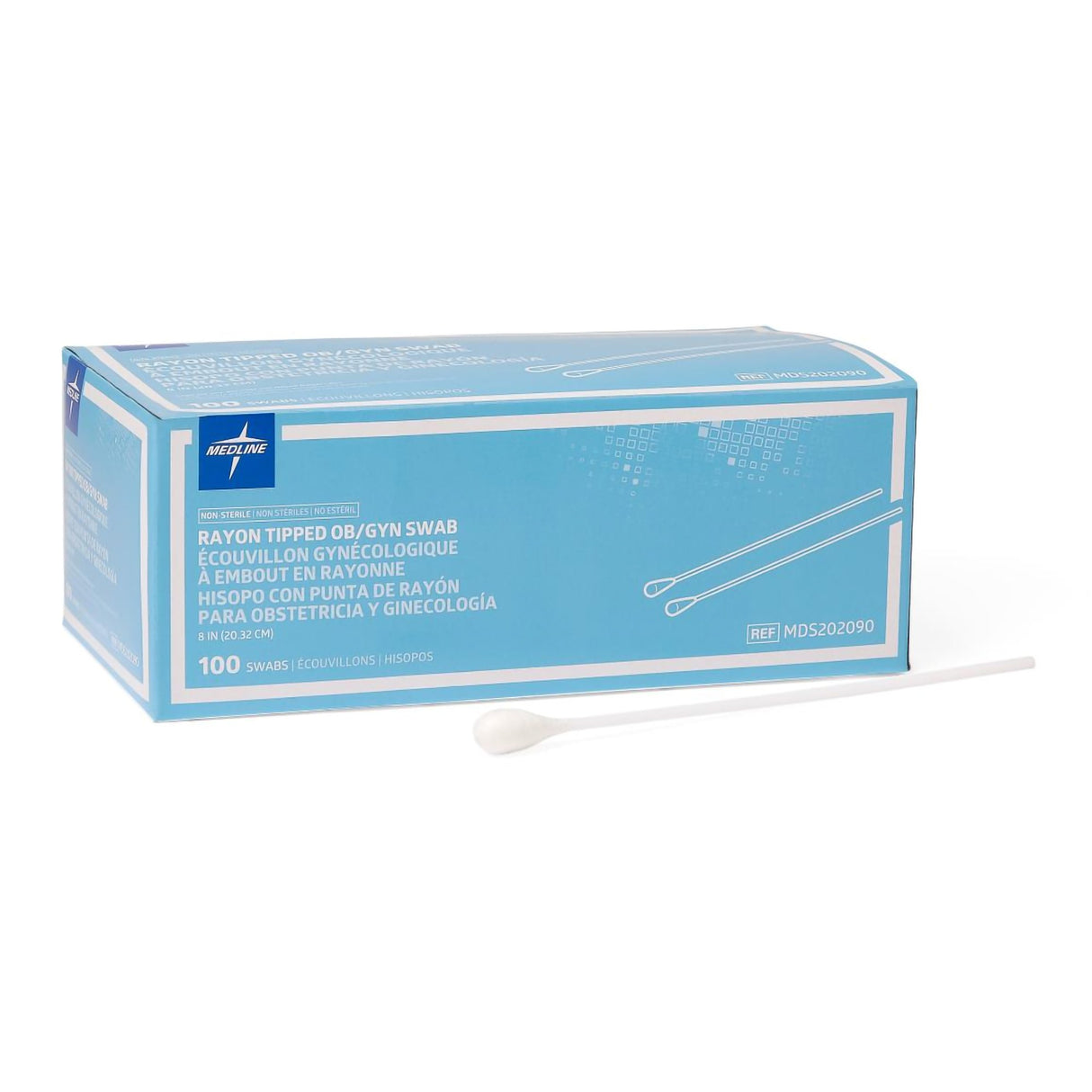 OB/GYN Swab 8 Inch Length NonSterile - BeHope