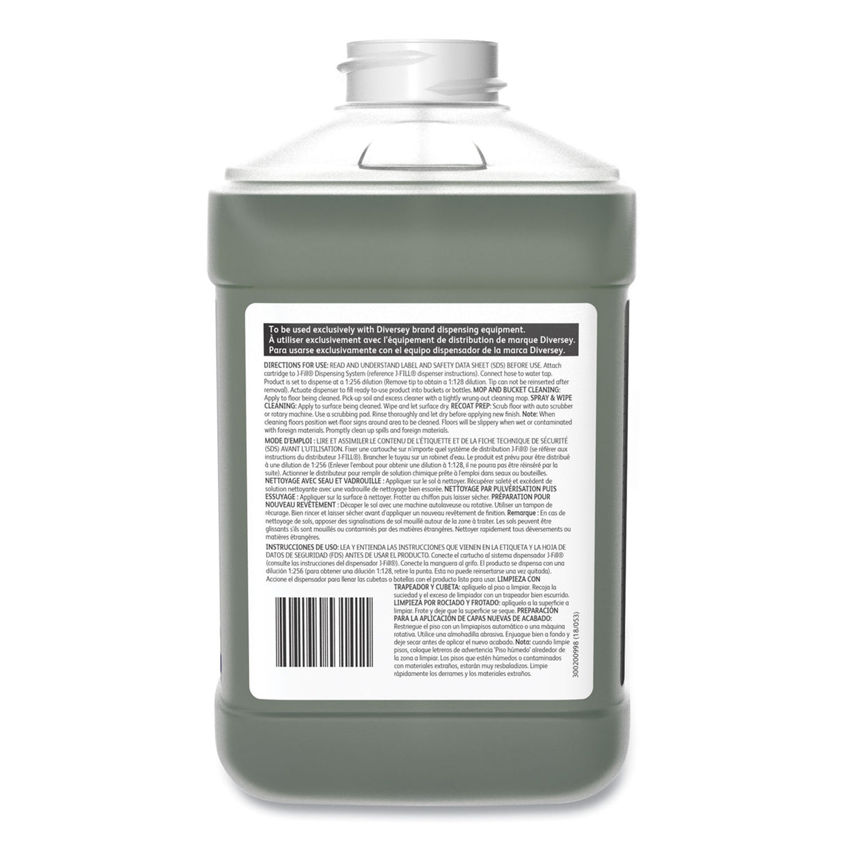 Surface Cleaner Diversey™ GP Forward™ SC Alcohol Based J-Fill® Dispensing Systems Liquid Concentrate 2.5 Liter Bottle Citrus Scent NonSterile - BeHope