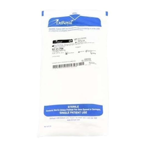 Throat Packing Non-impregnated 2 X 18 Inch Sterile - Behope