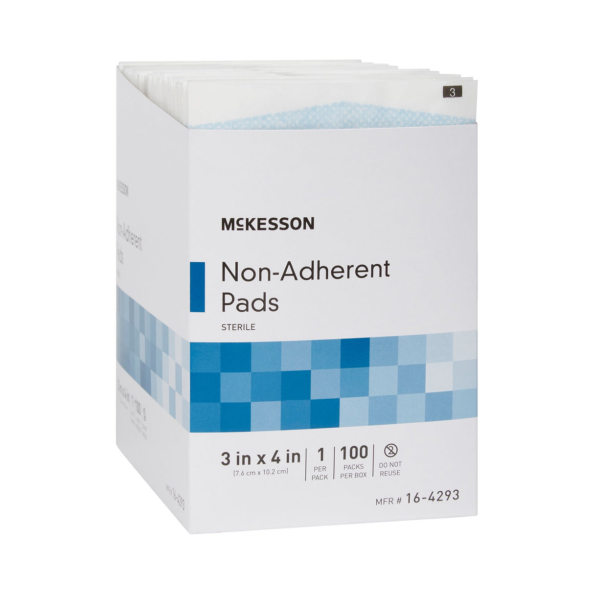 Non-adherent Dressing Mckesson Sterile Absorbent Pad - BeHope