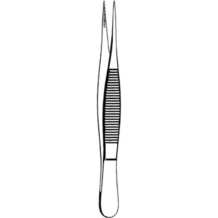 Splinter Forceps Econo™ Durable Nonsterile Floor Grade Stainless Steel Serrated Tips - BeHope
