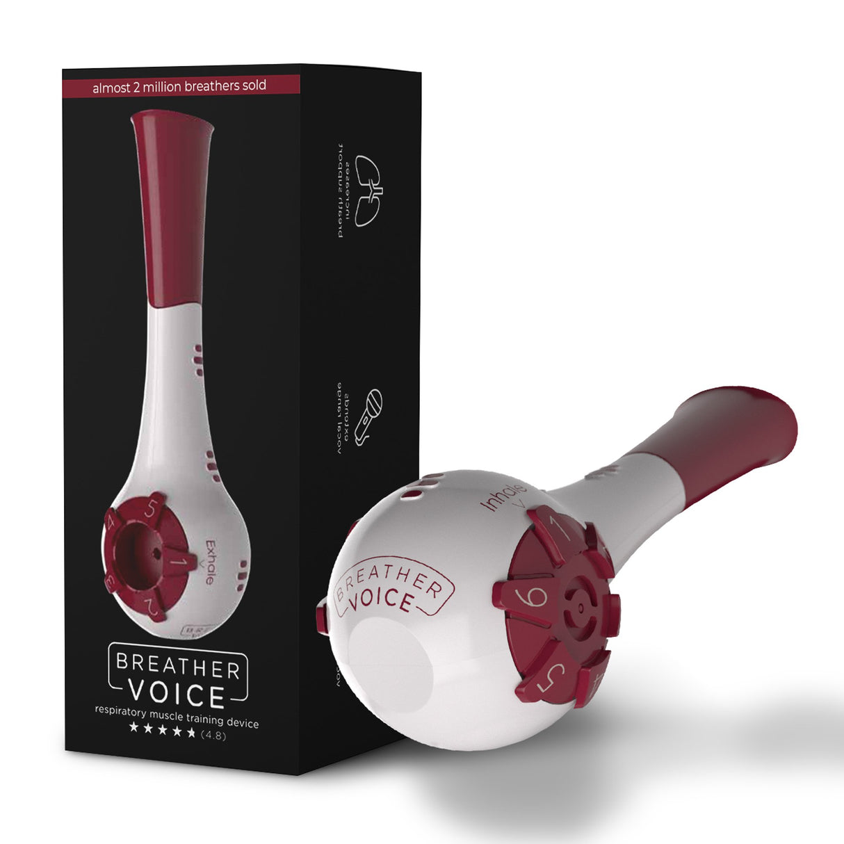 Respiratory Muscle Trainer Breather Voice™ Adult - BeHope