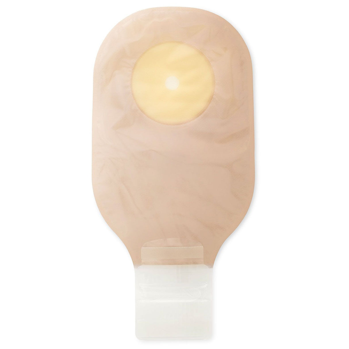 Ostomy Pouch Premier One-Piece System 12 Inch Length Oval, Flat, Trim to Fit 2-1/2 to 3 Inch Stoma Drainable - BeHope